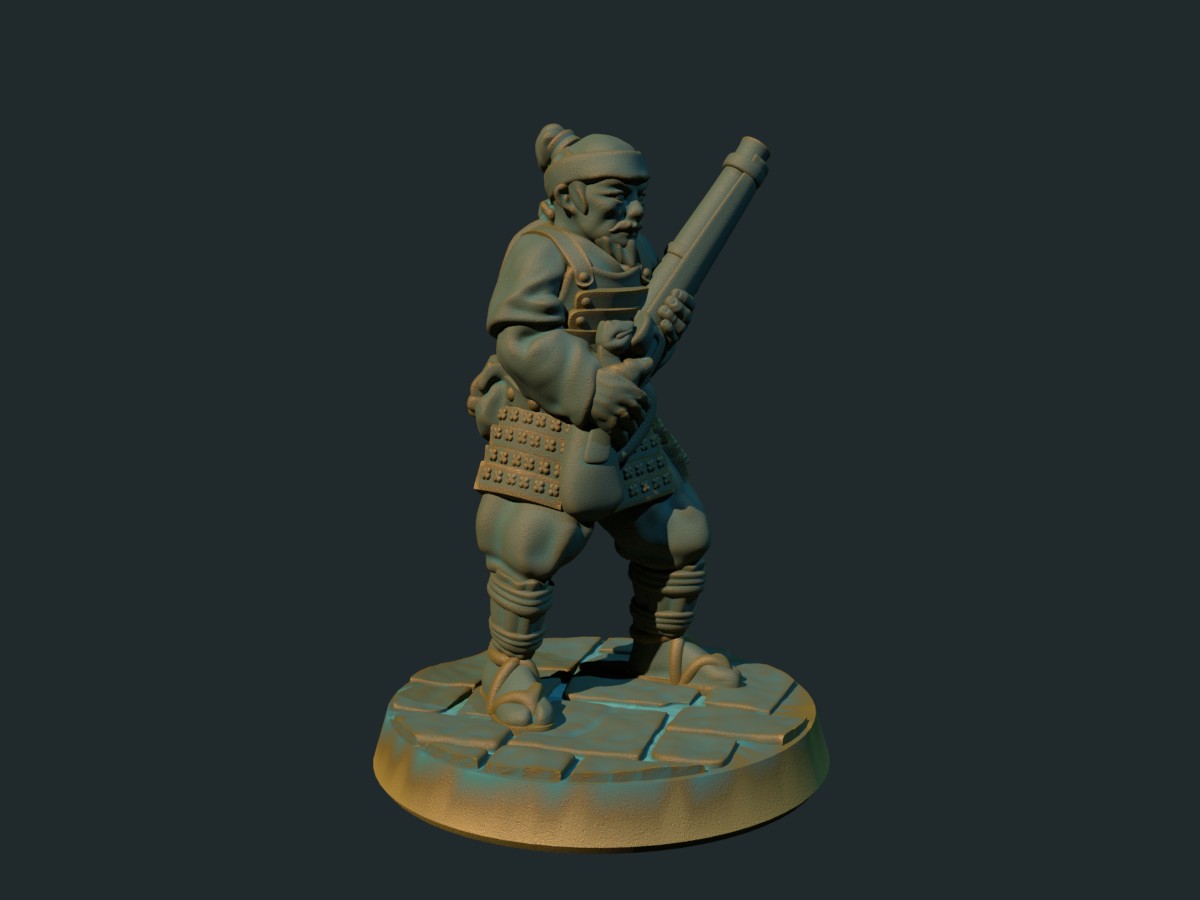 Ashigaru musketman 1
