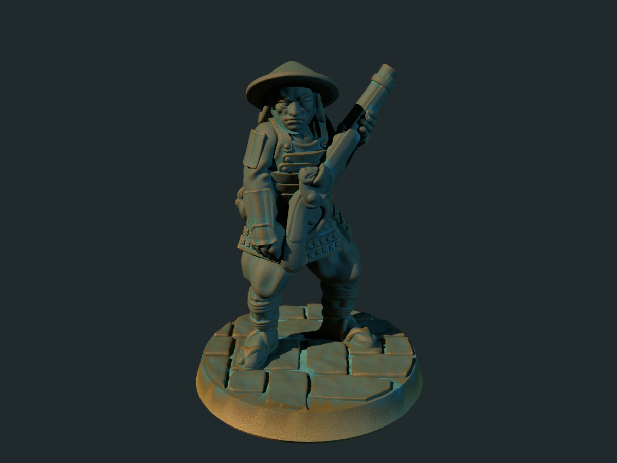 Ashigaru musketman 2