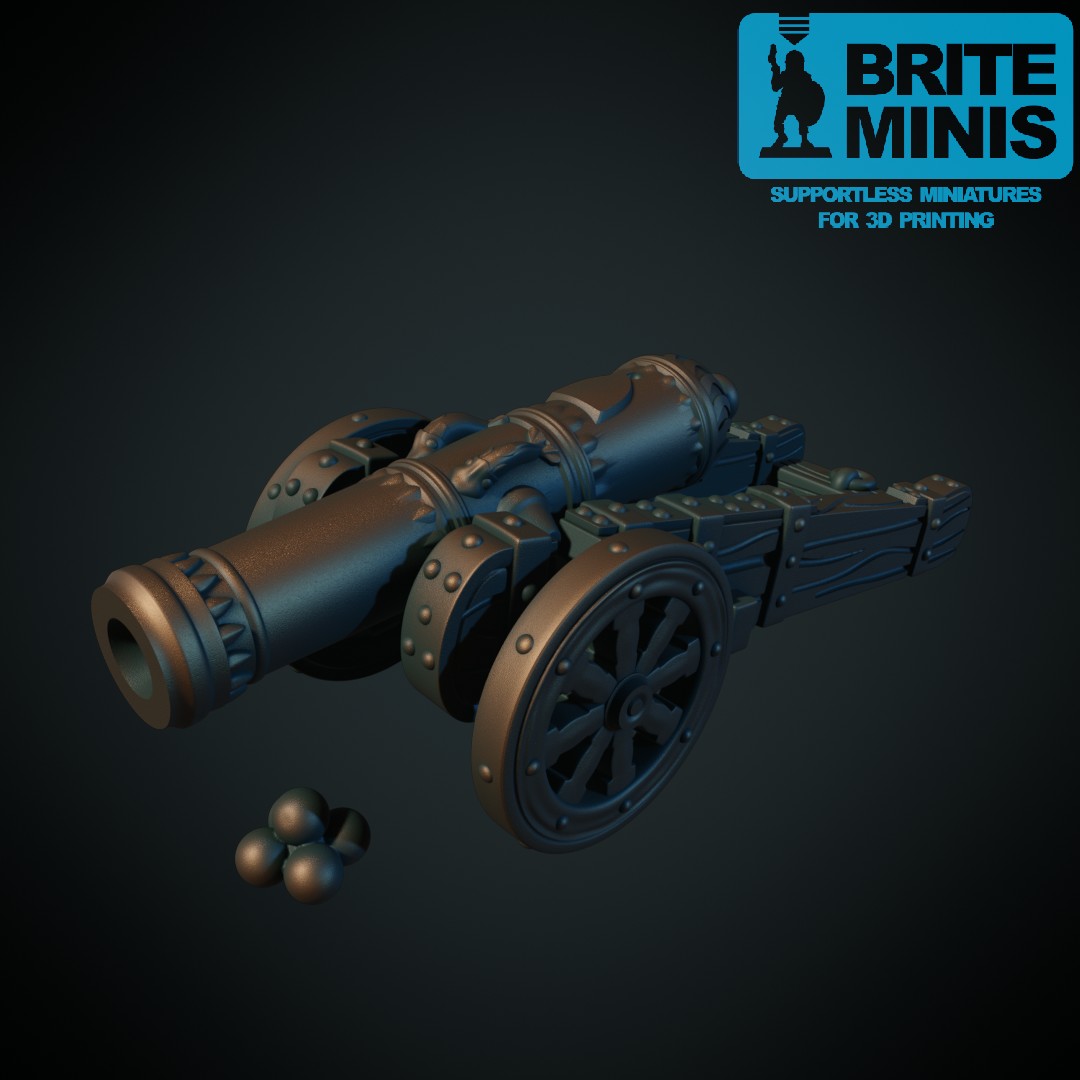 Cannon with crew