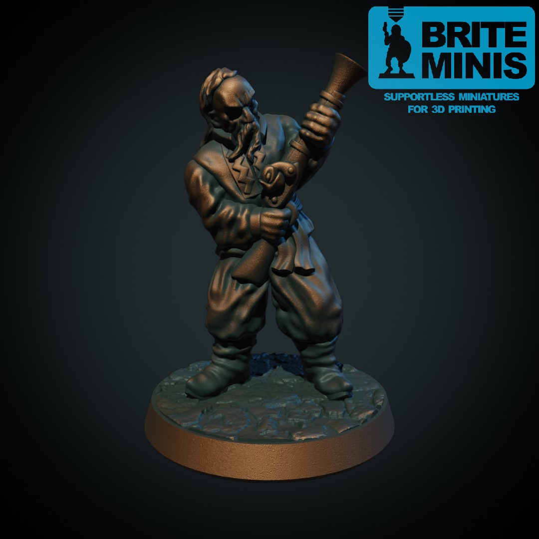 Cossack with blunderbuss