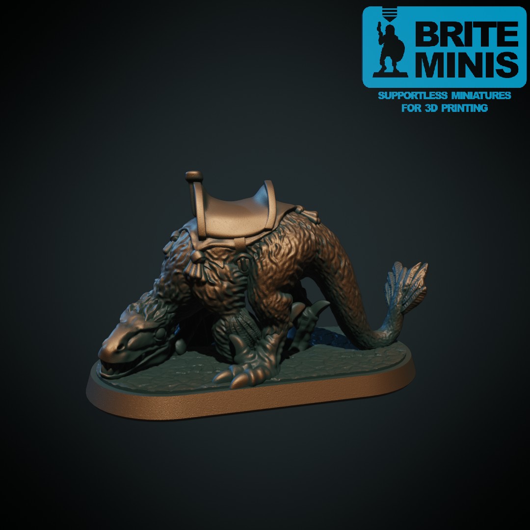 Dinosaur Dromaeosaurid mount