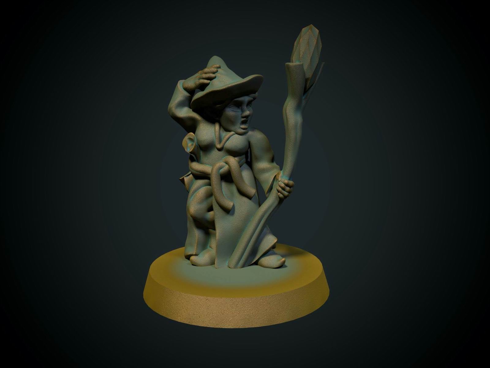 Gnome female mage