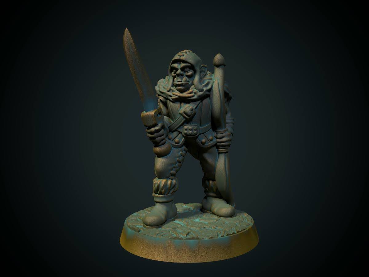 Half-orc ranger