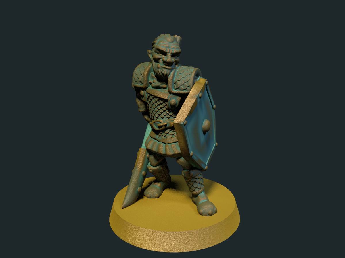 Hobgoblin with spear