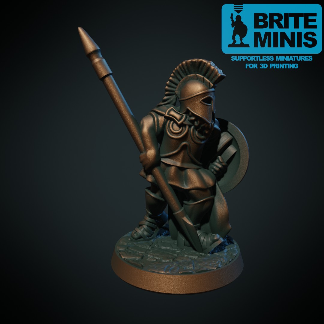 Hoplite with spear 2