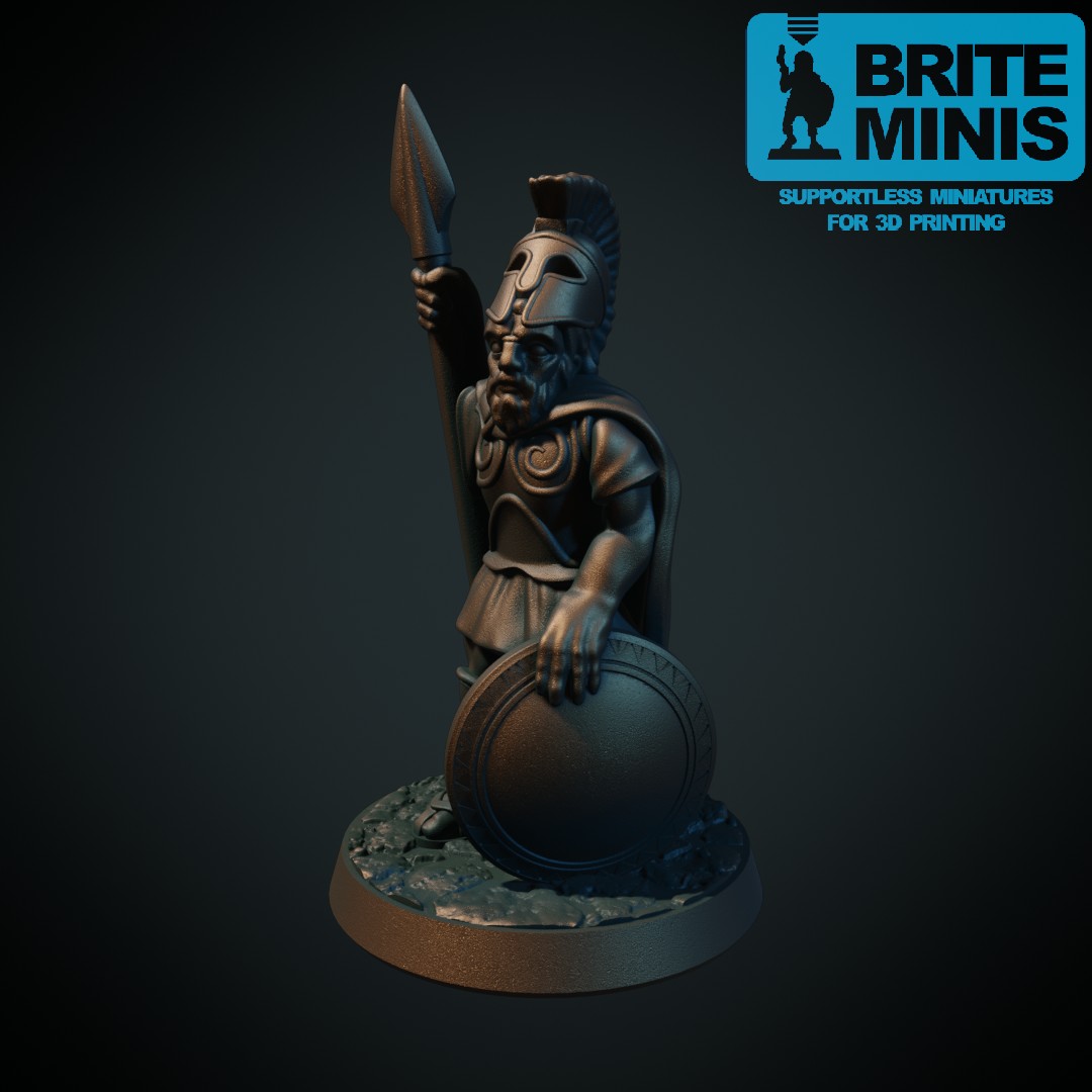 Hoplite with spear 3