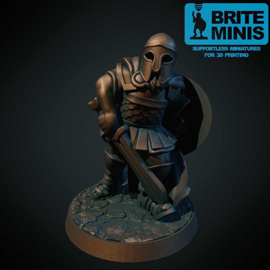 Hoplite with sword