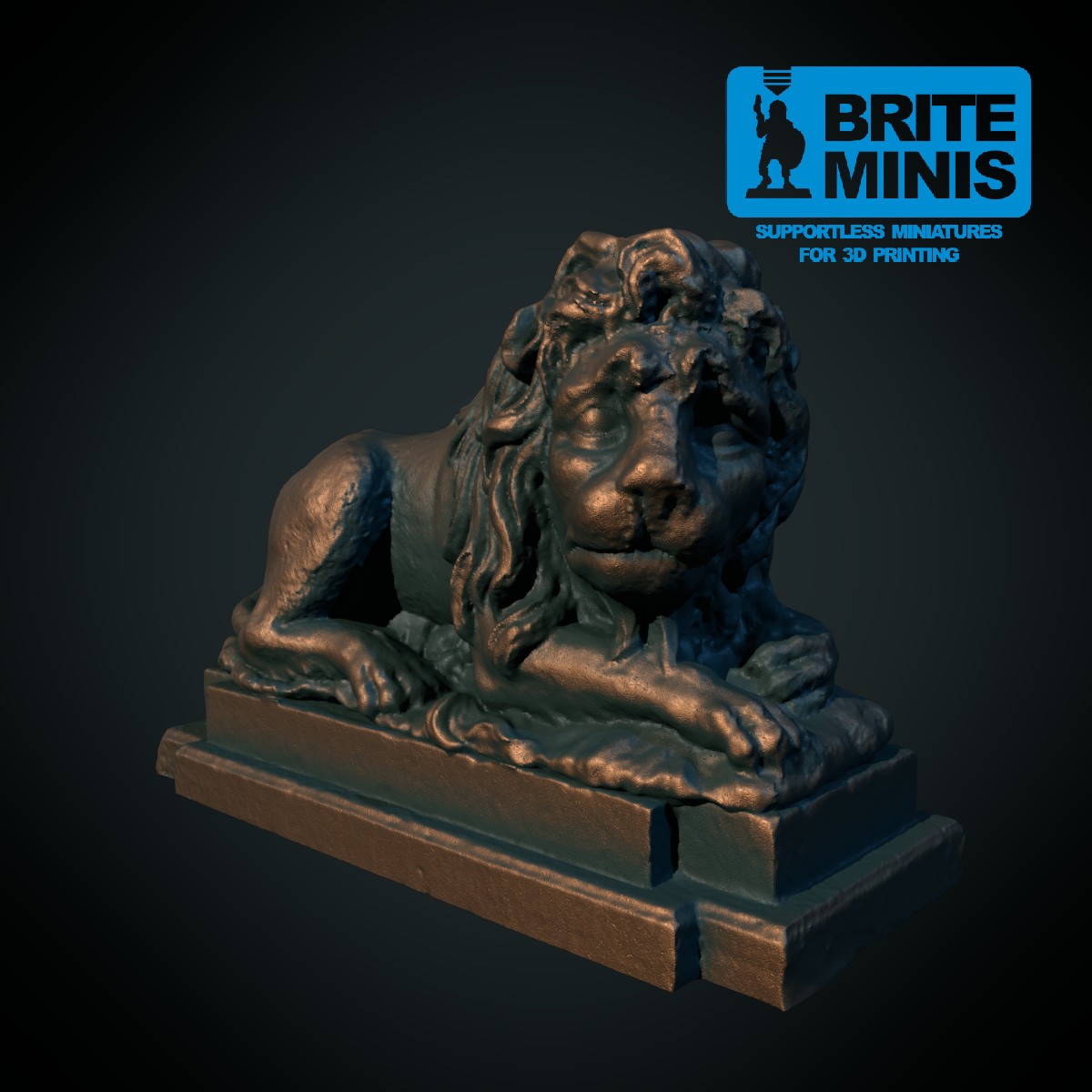 Lion statue