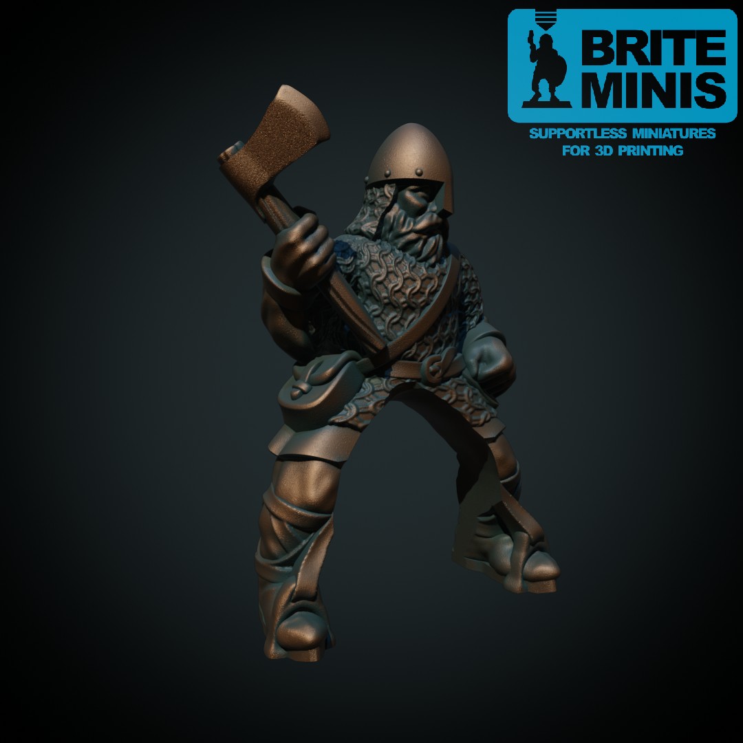 Nordic axeman rider