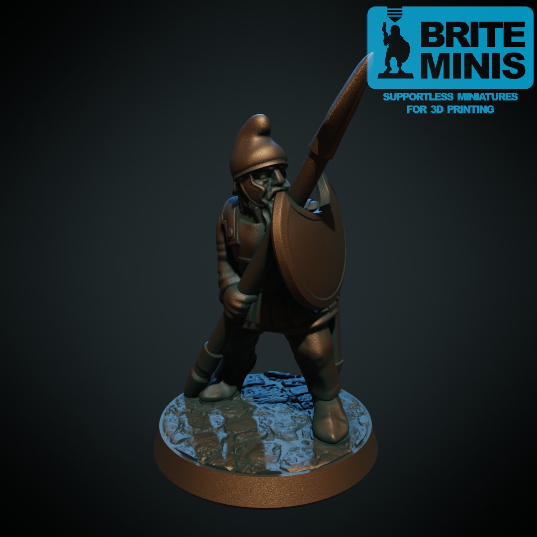 Phrygian with spear
