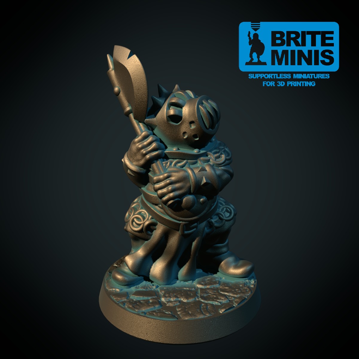 Pig-face orc heavy armor