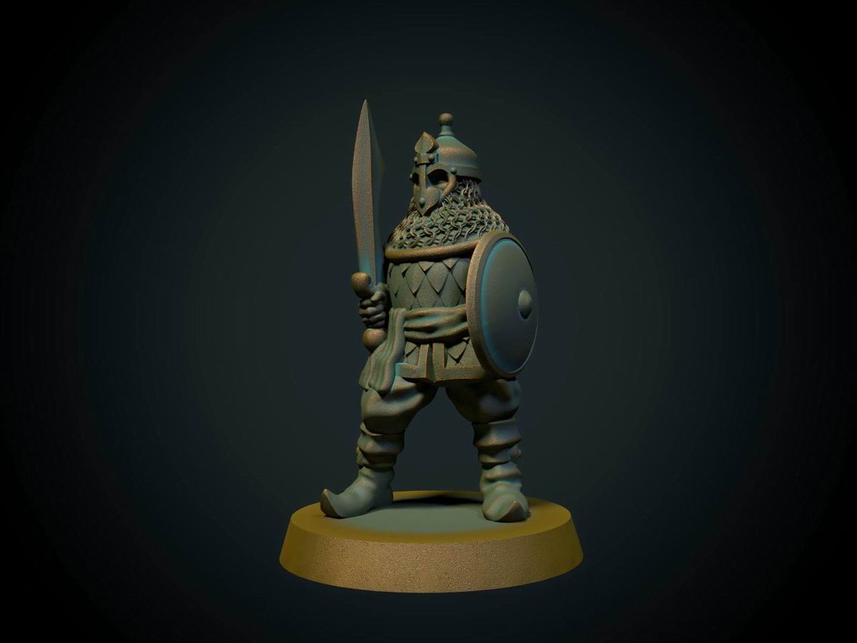 Elite Saracen swordsman