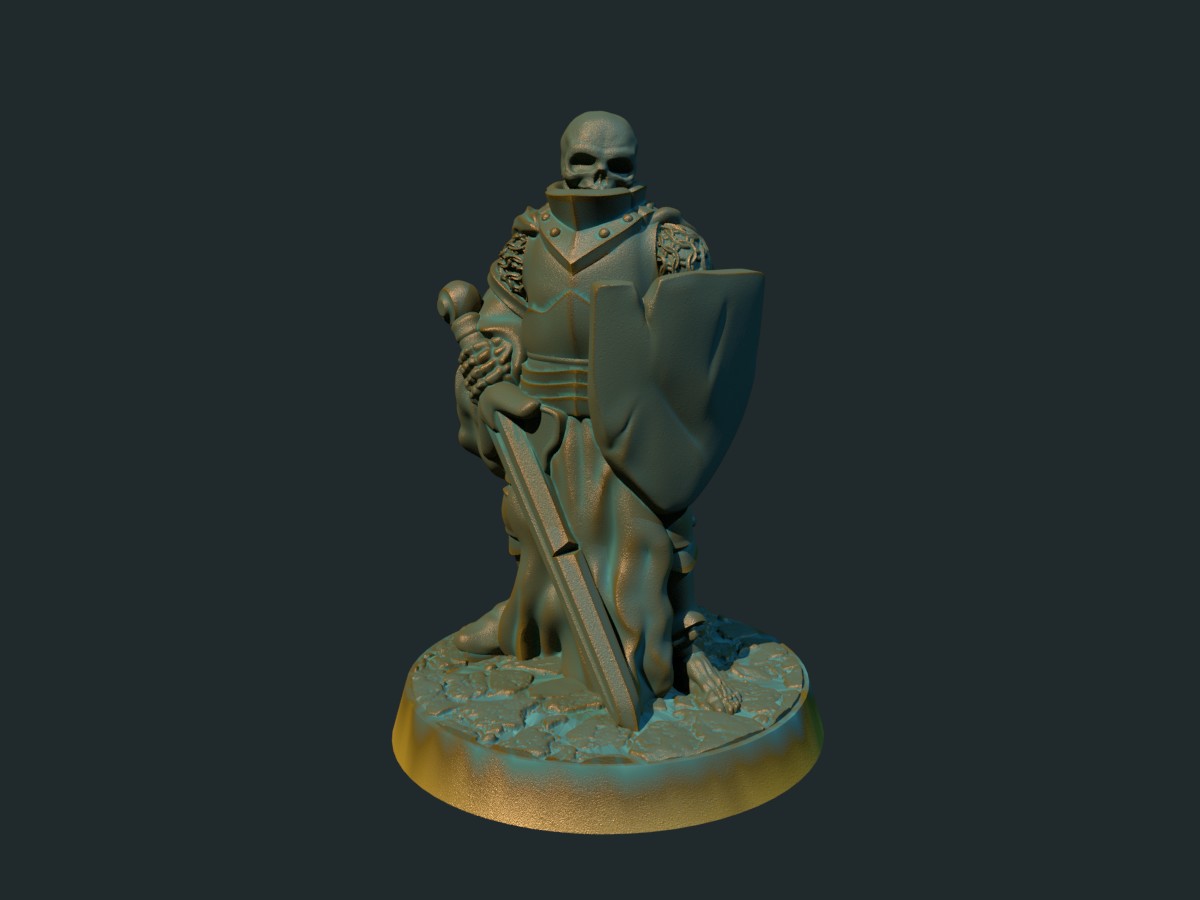 Skeleton with sword