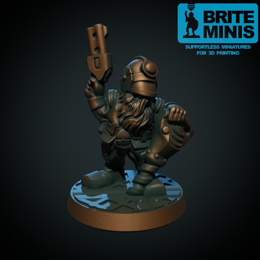 Space dwarf miner