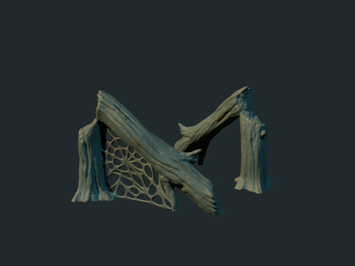 Broken tree