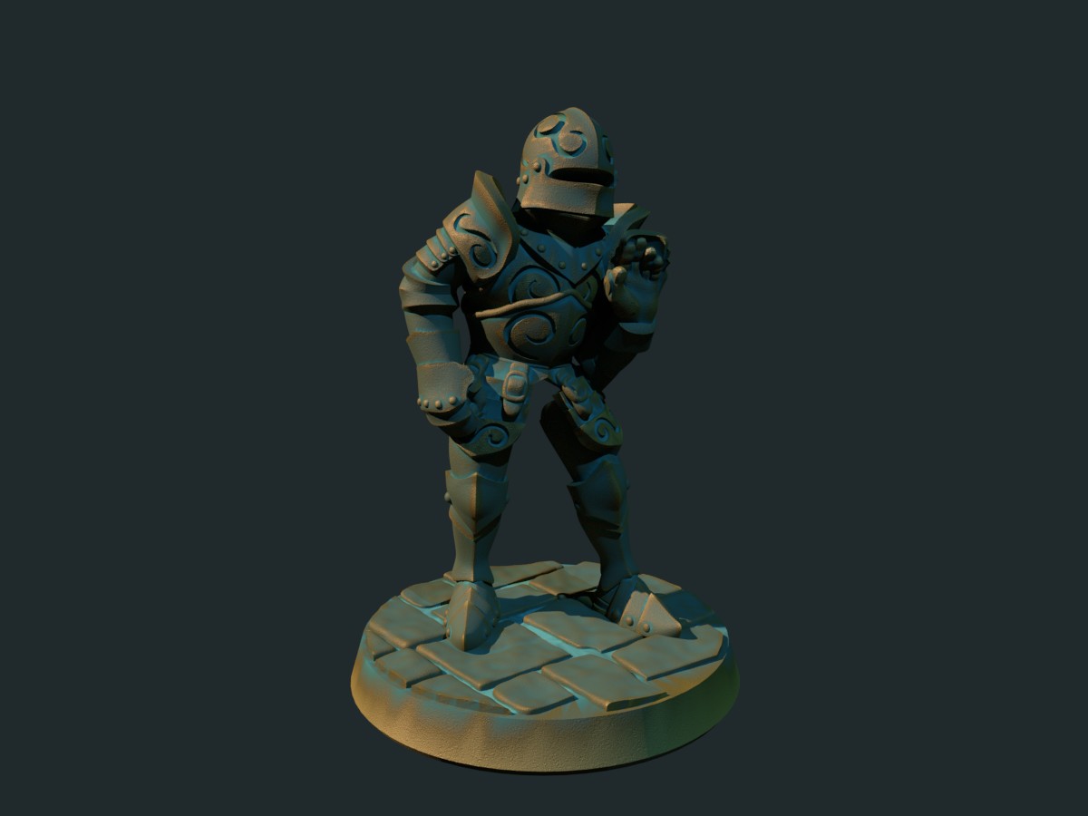 Animated armour