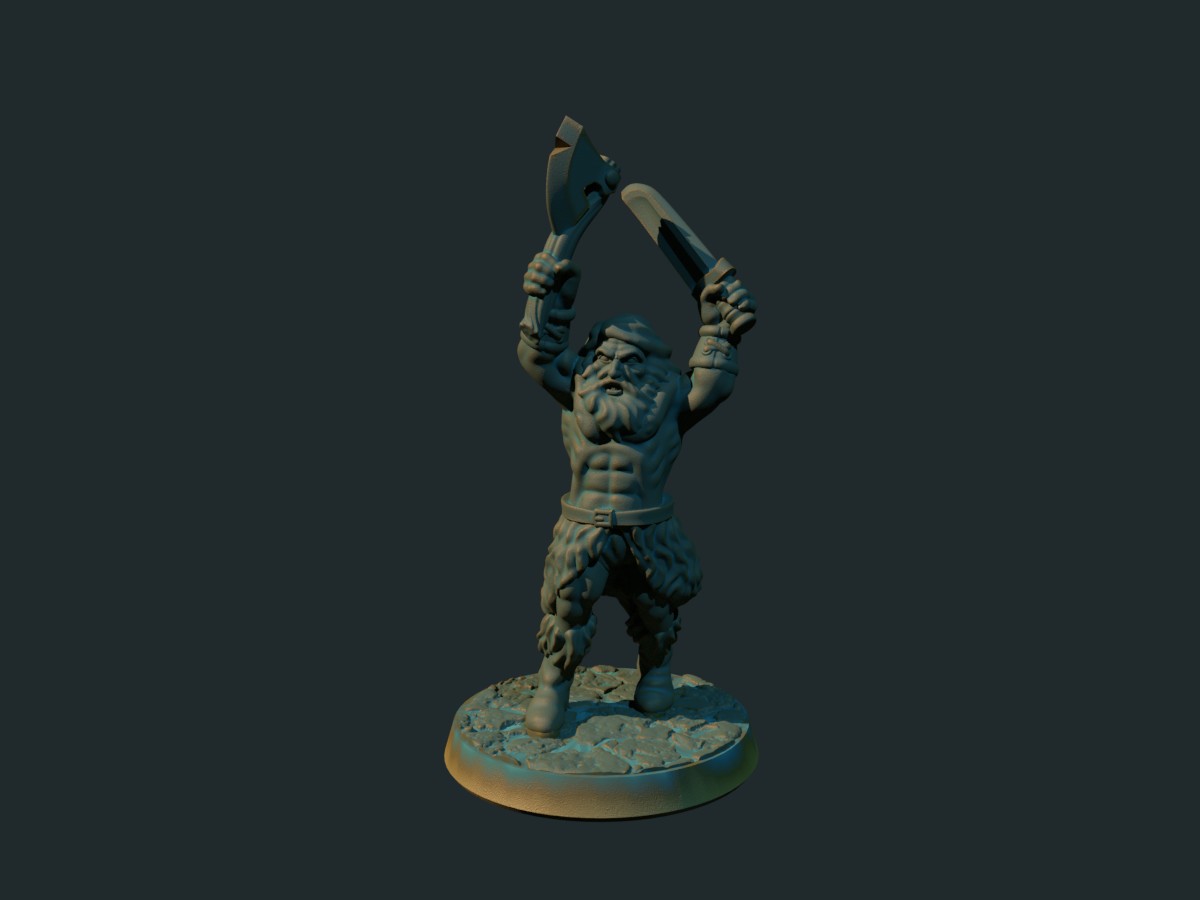 Barbarian dual wield