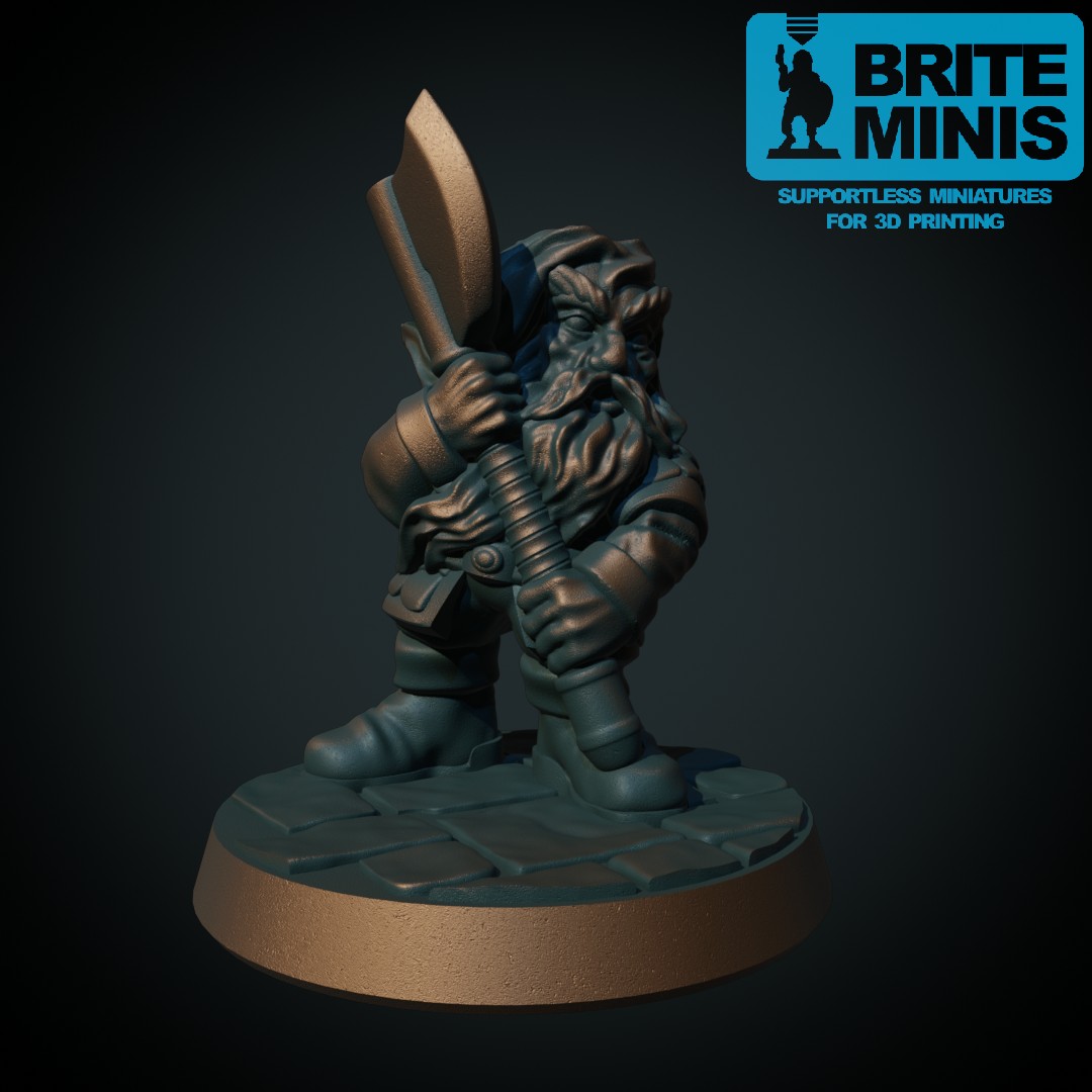 Dwarf with axe 3