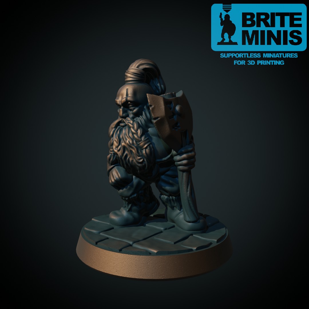 Dwarf barbarian