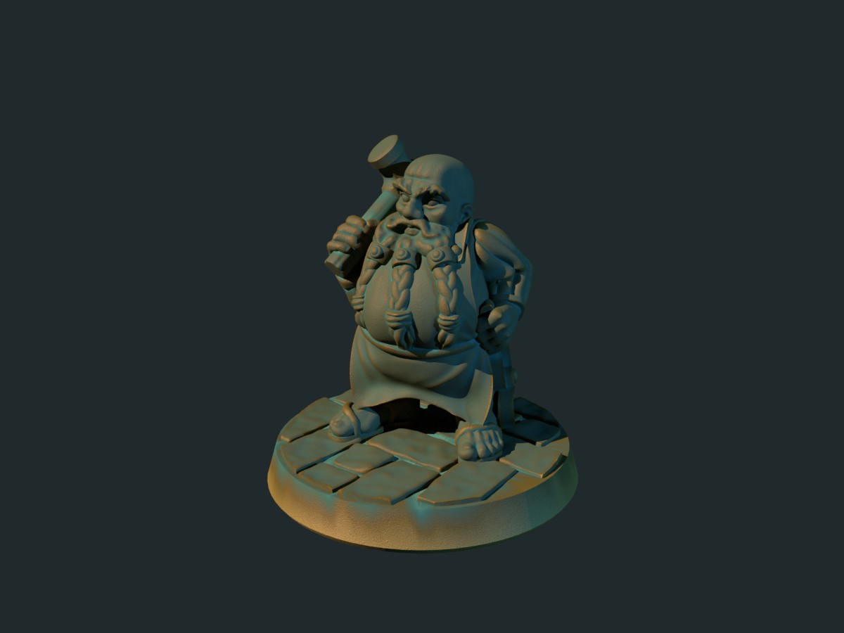 Dwarf blacksmith