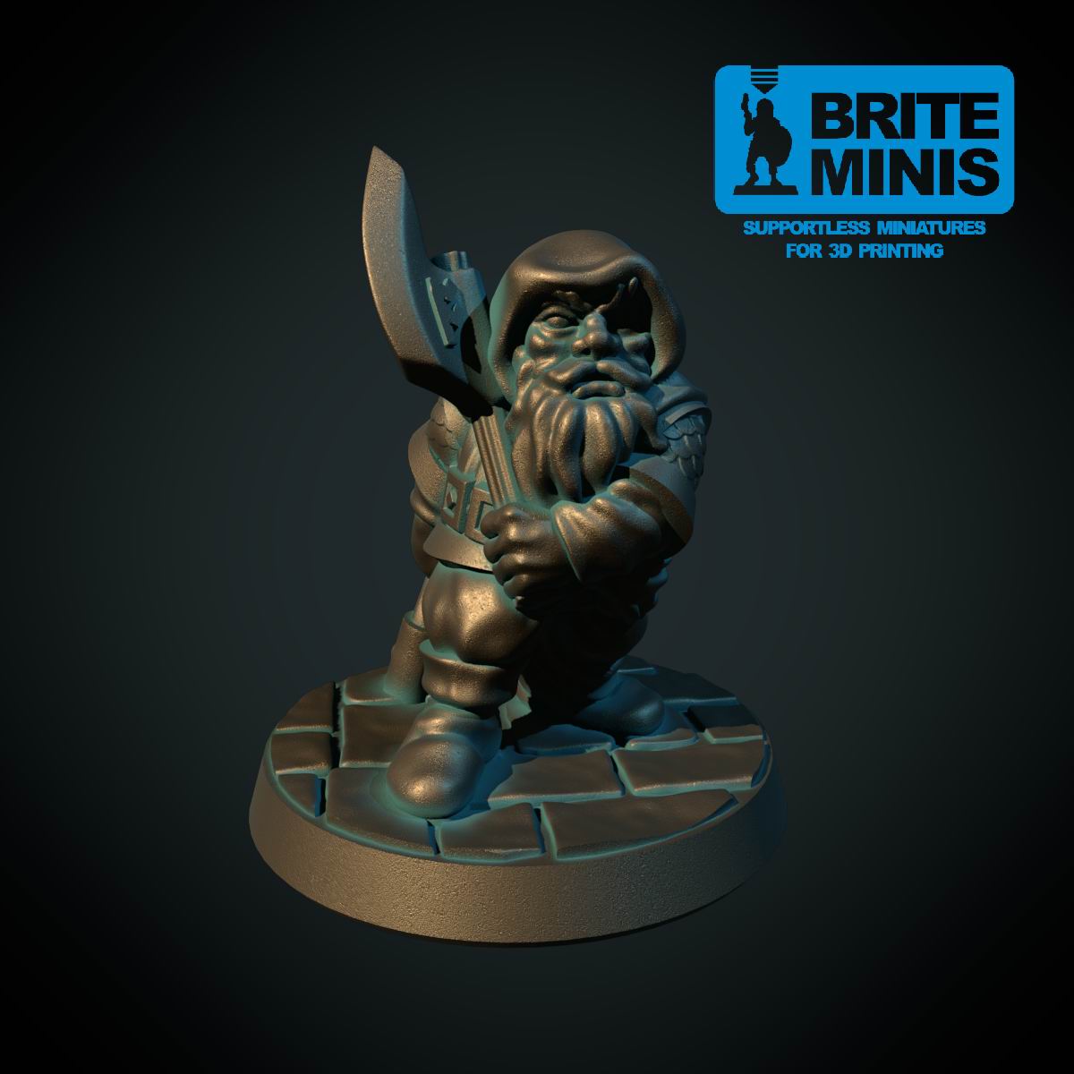 Dwarf with 2 axes