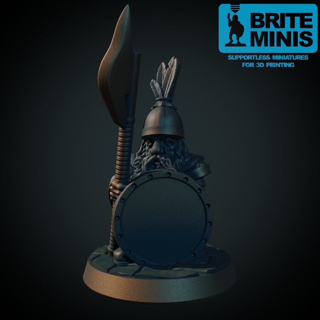 Dwarf halberdier