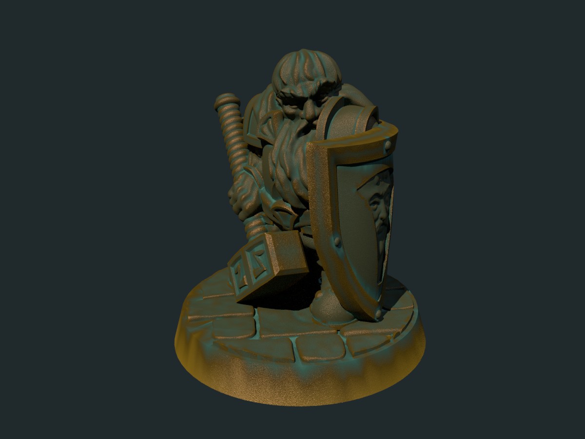 Dwarf paladin