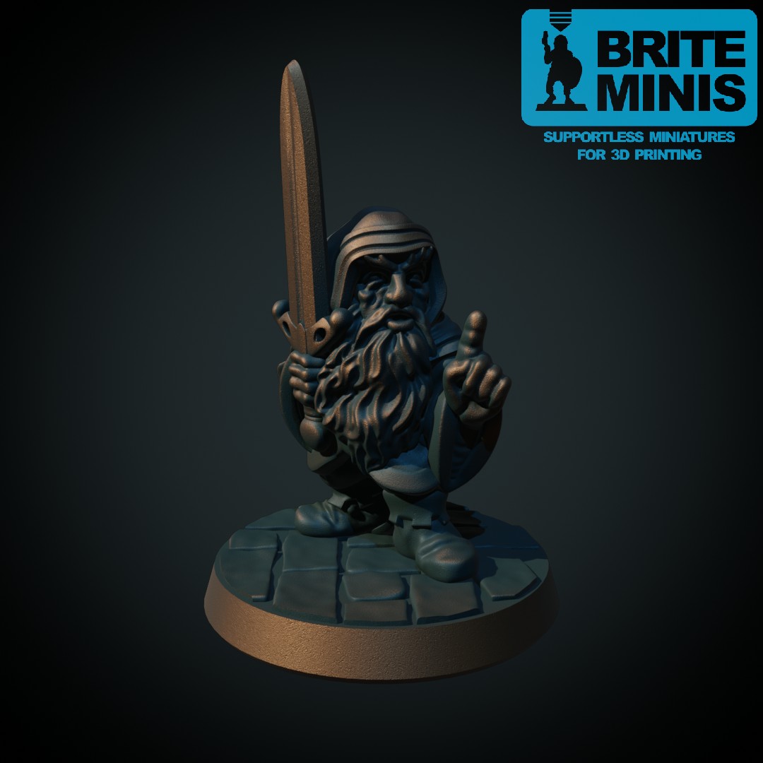 Dwarf with sword