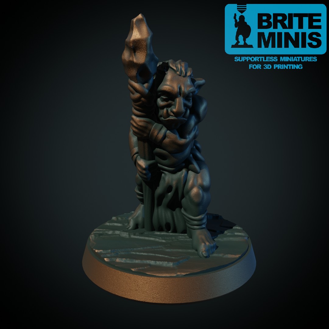 Goblin savage with spear 2