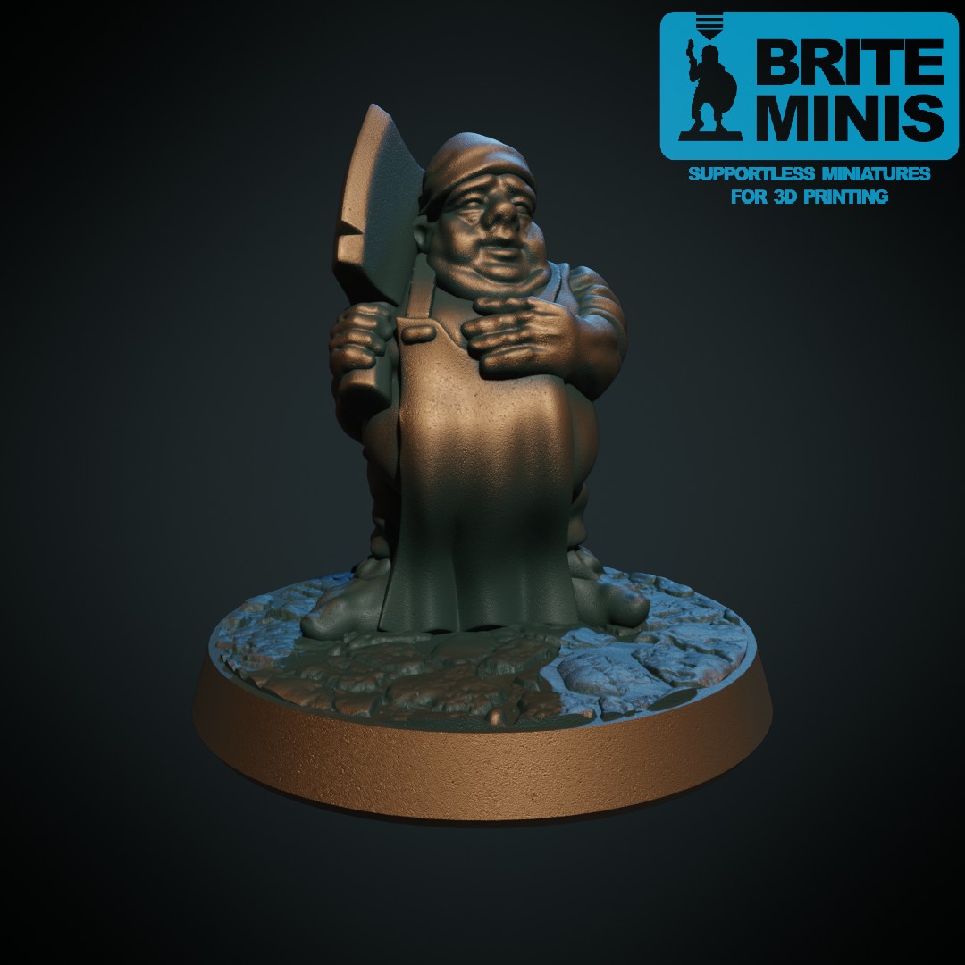 Halfling butcher