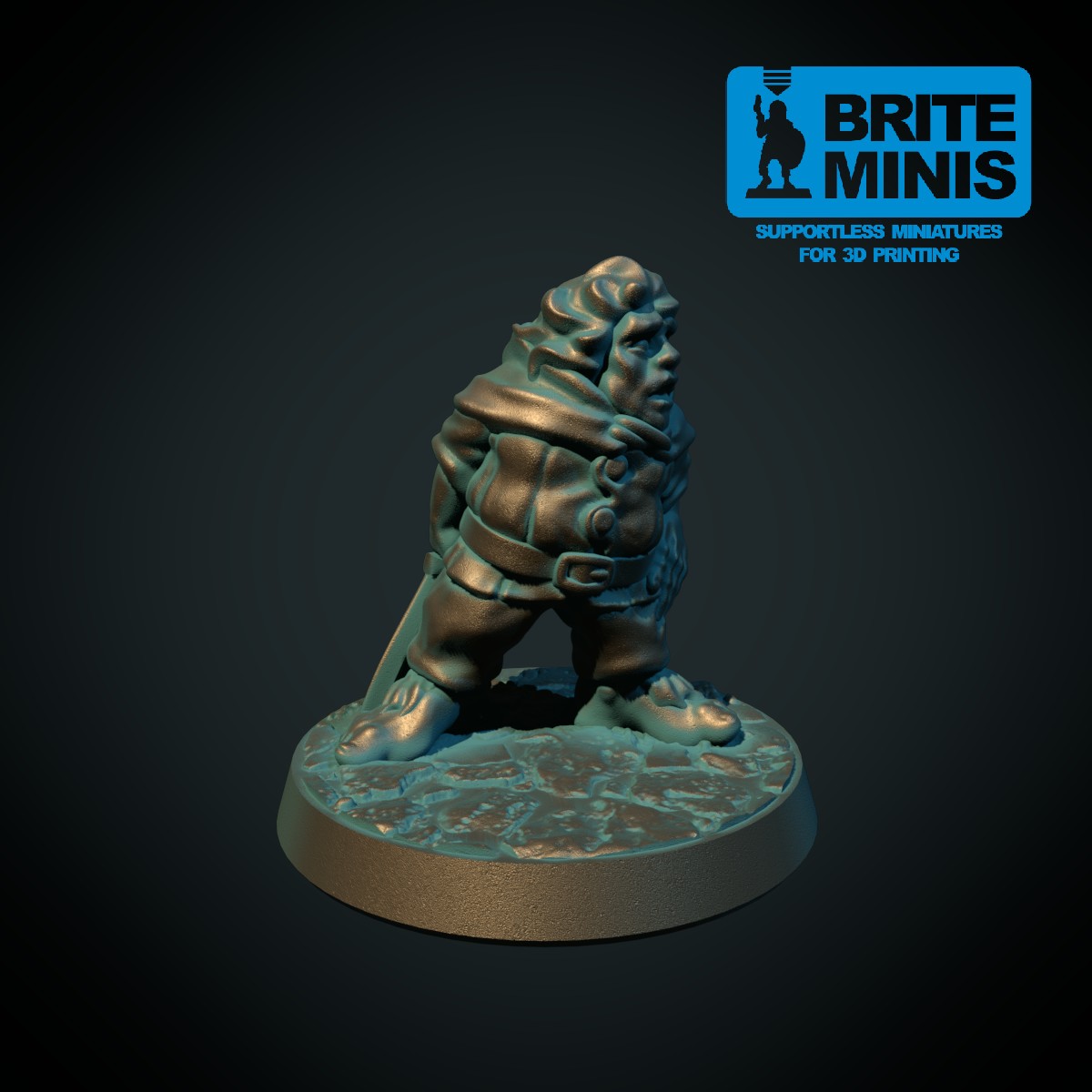 Halfling with sword