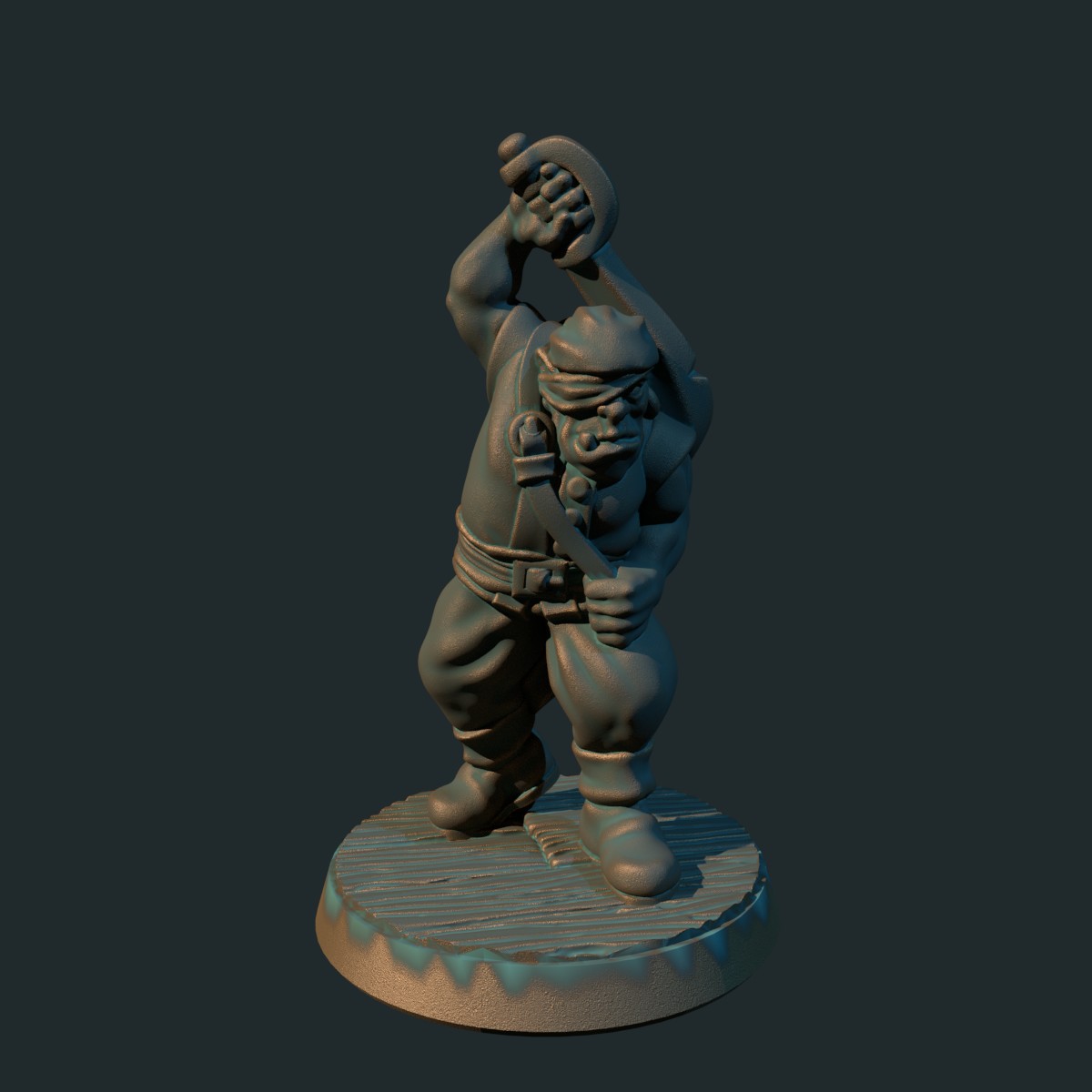 Half-orc pirate