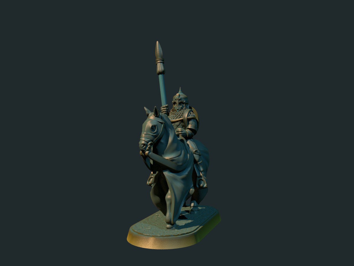 Mounted Elite Saracen lancer