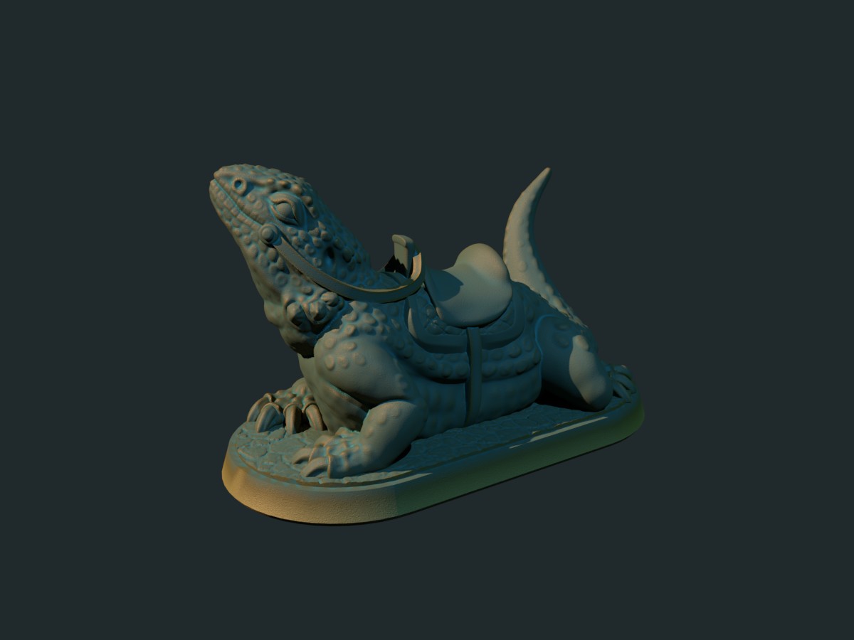 Lizard mount