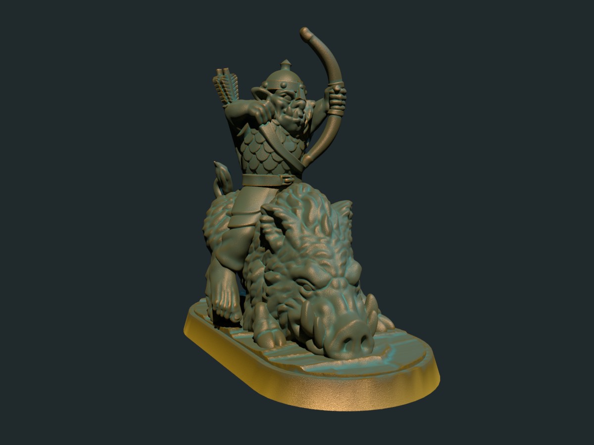 Mounted orc archer 2
