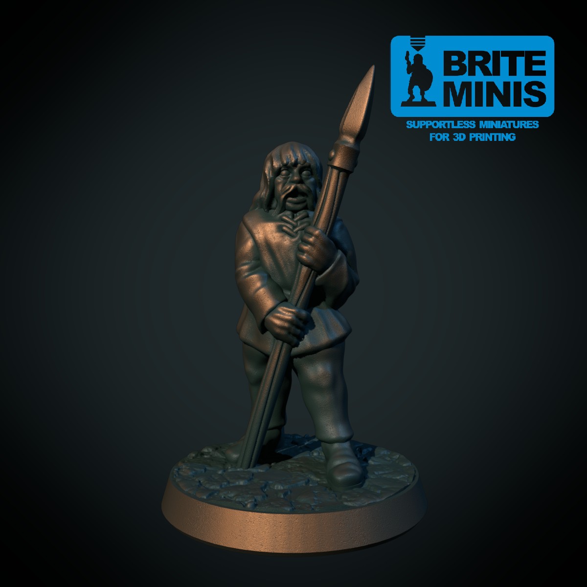 Peasant spearman