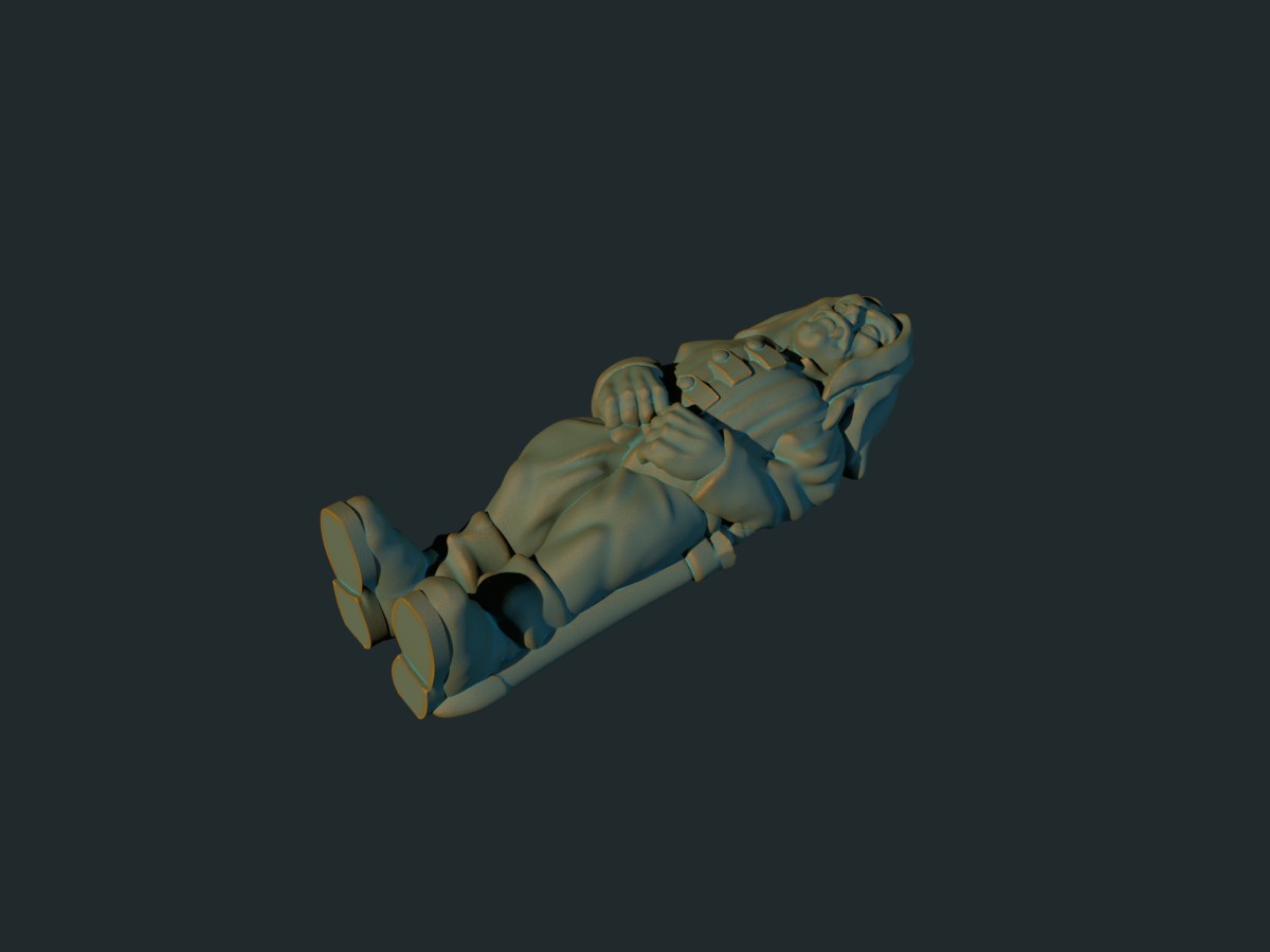 Vampire sleeping